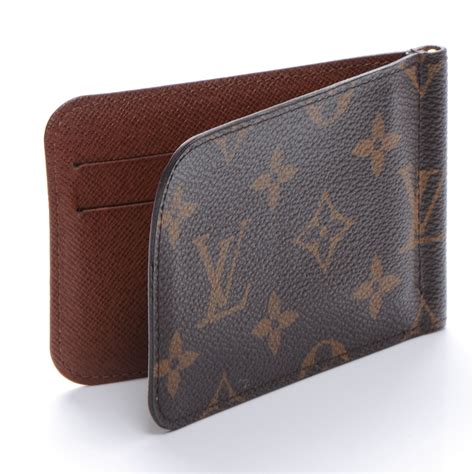 lv mens wallet with money clip|louis vuitton clip wallet.